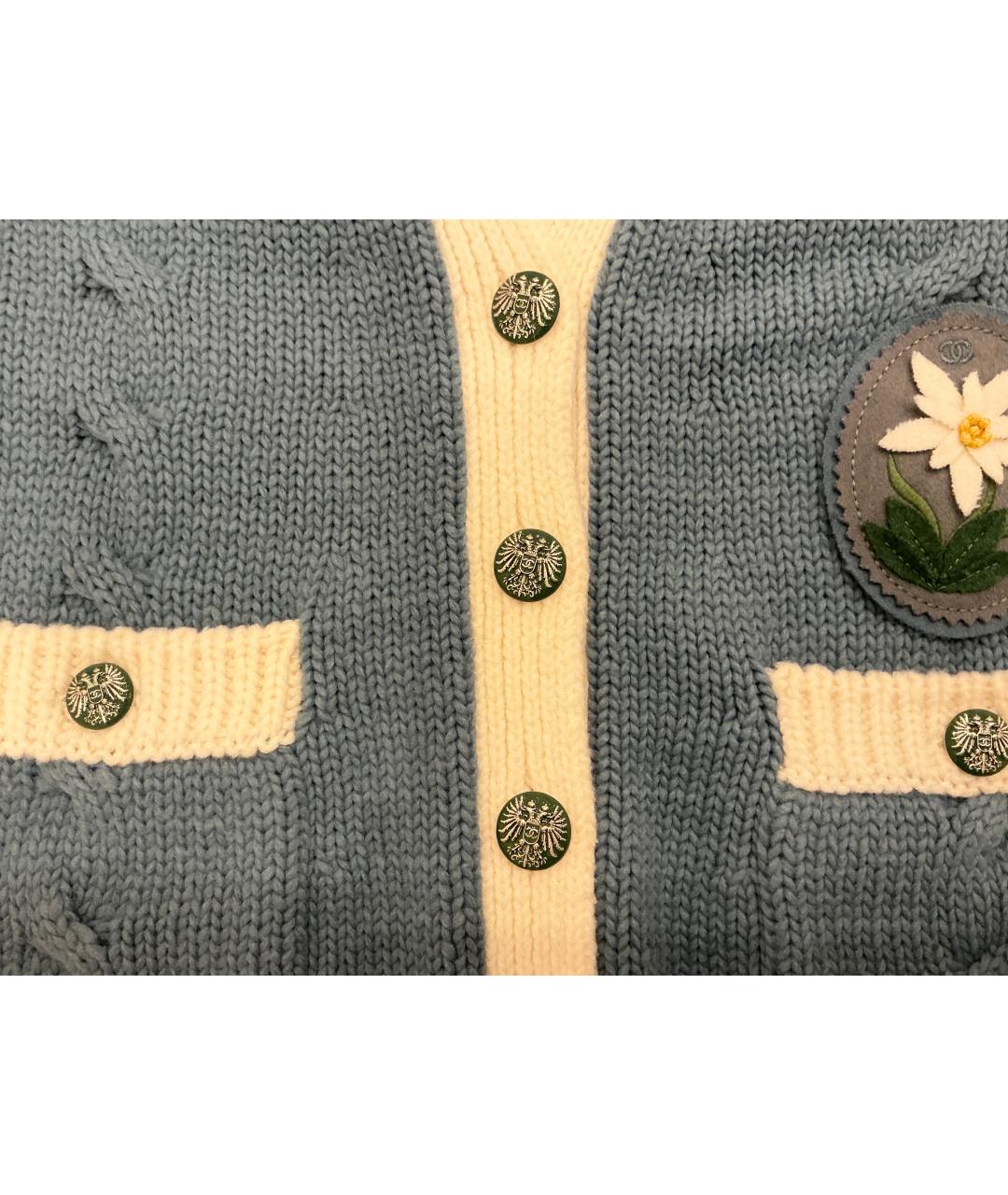 CHANEL Шерстяной кардиган, фото 6