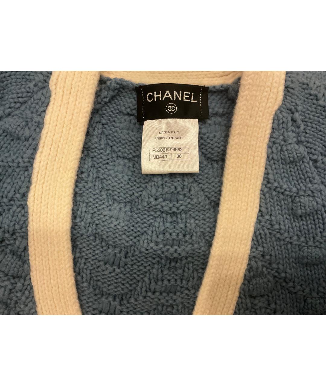 CHANEL Шерстяной кардиган, фото 3