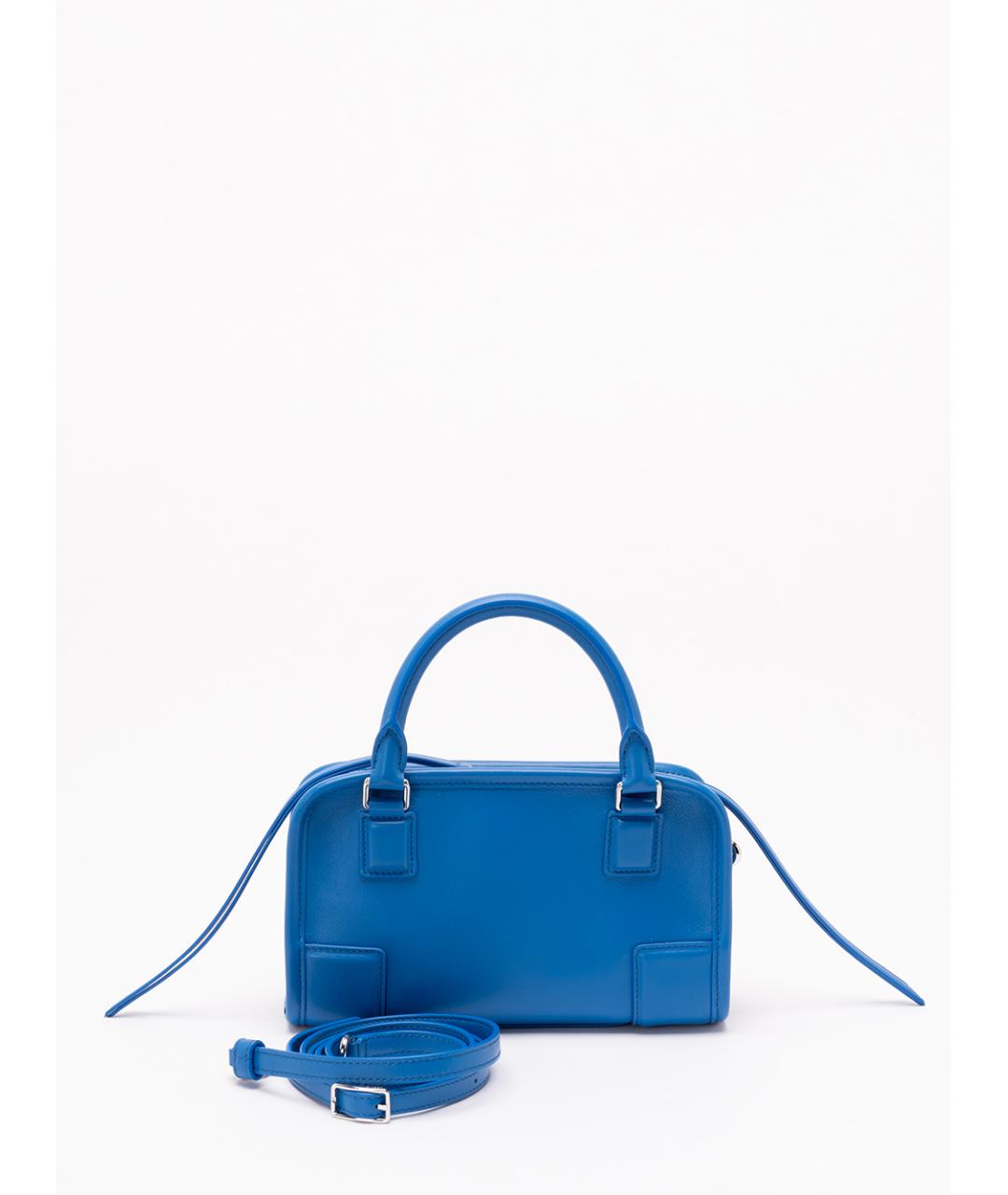 LOEWE Синяя кожаная сумка тоут, фото 2