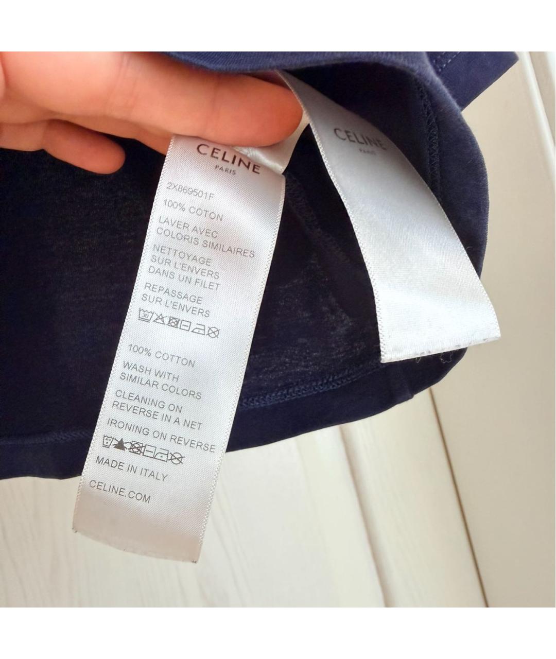 CELINE Футболка, фото 4