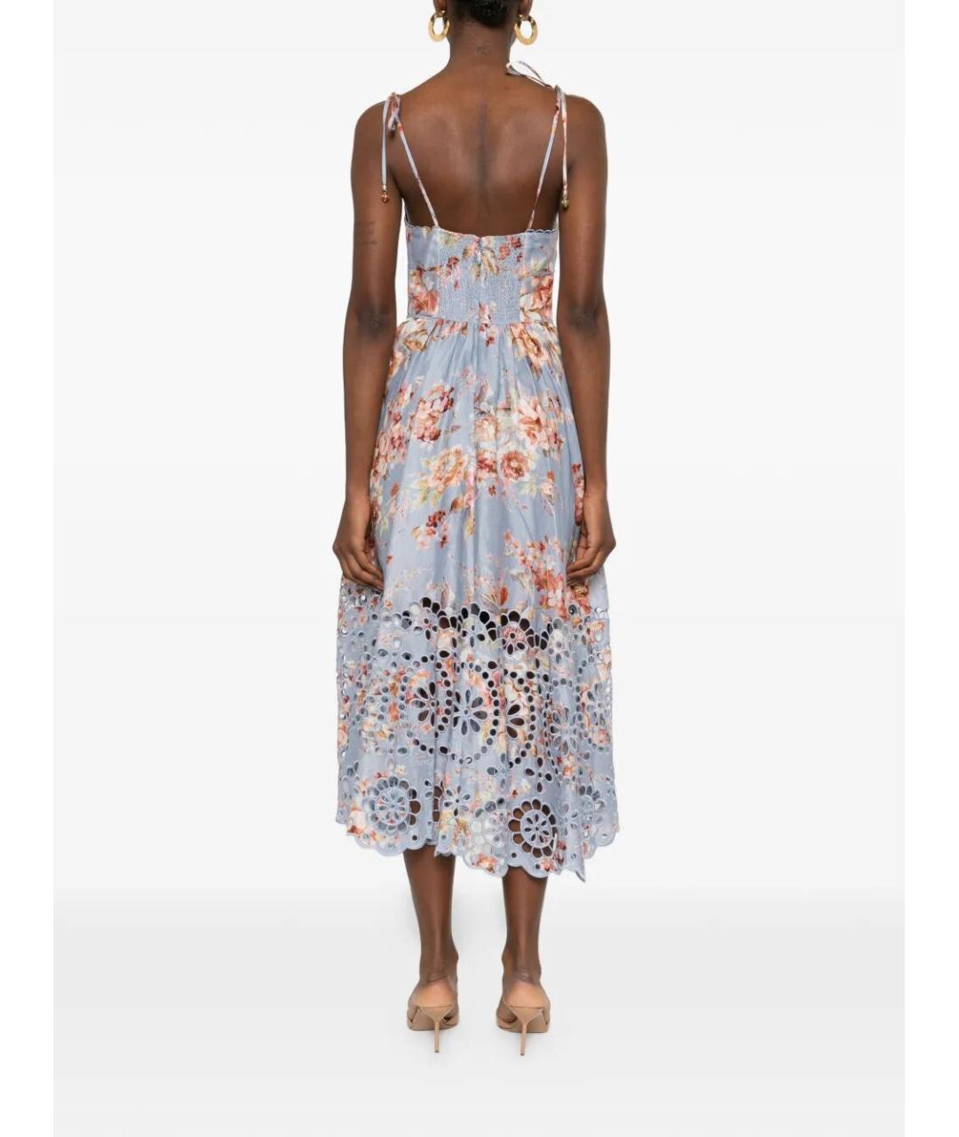 ZIMMERMANN Мульти льняной сарафан, фото 3