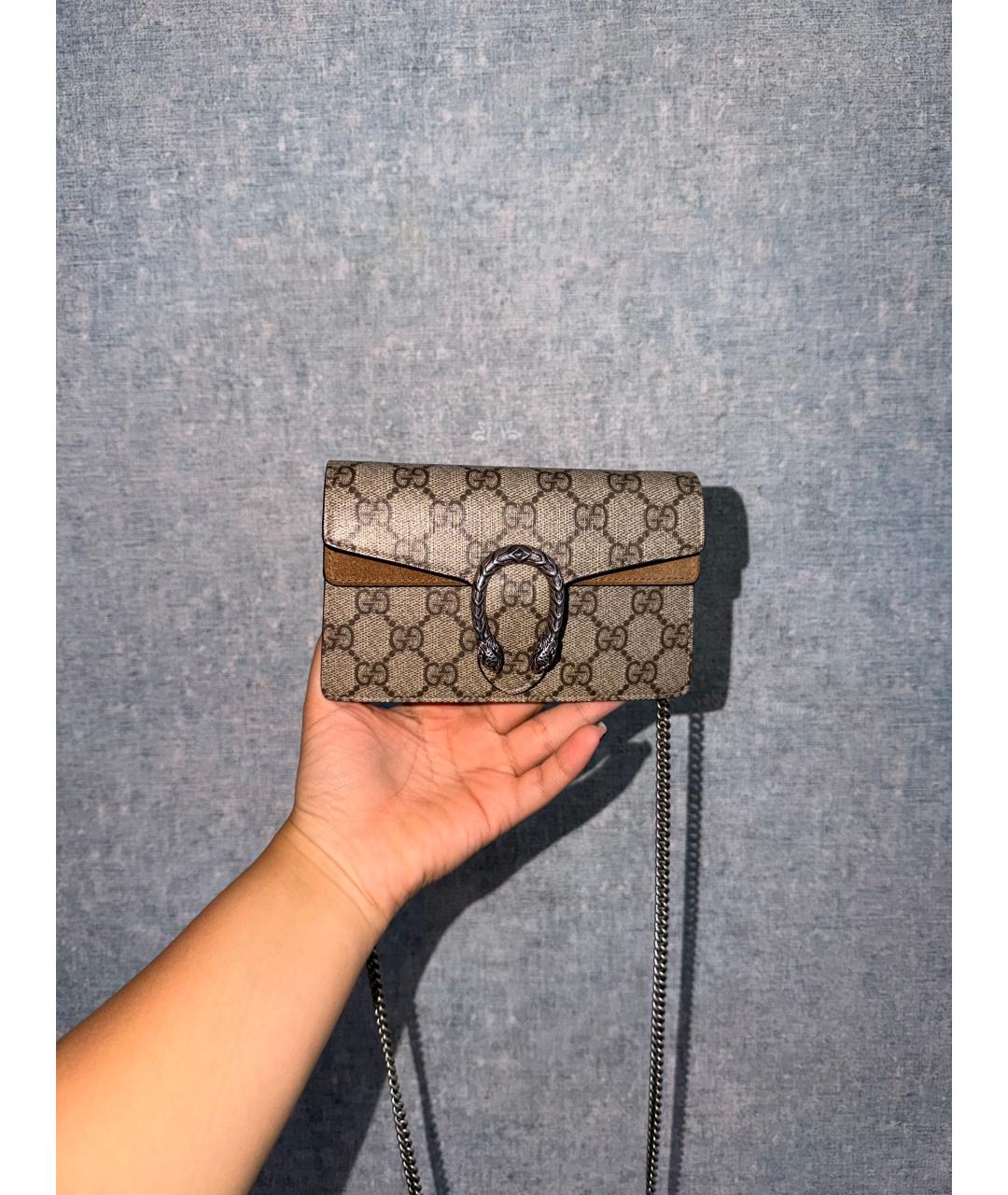 GUCCI Бежевая сумка через плечо, фото 5