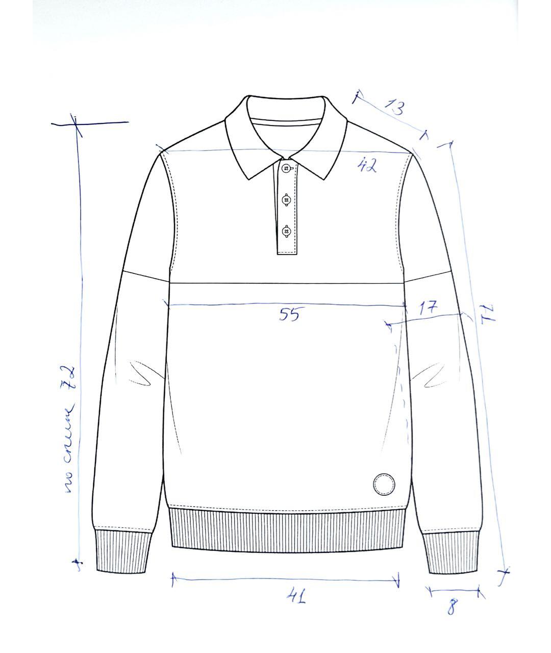 TRUSSARDI JEANS Бордовый шерстяной джемпер / свитер, фото 8