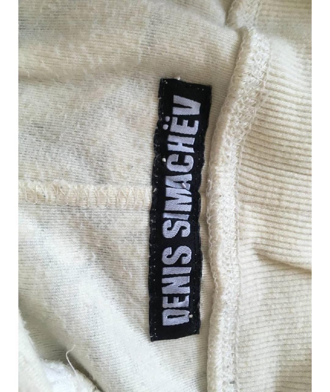 ALEXANDER MCQUEEN Белый хлопковый костюм с брюками, фото 6