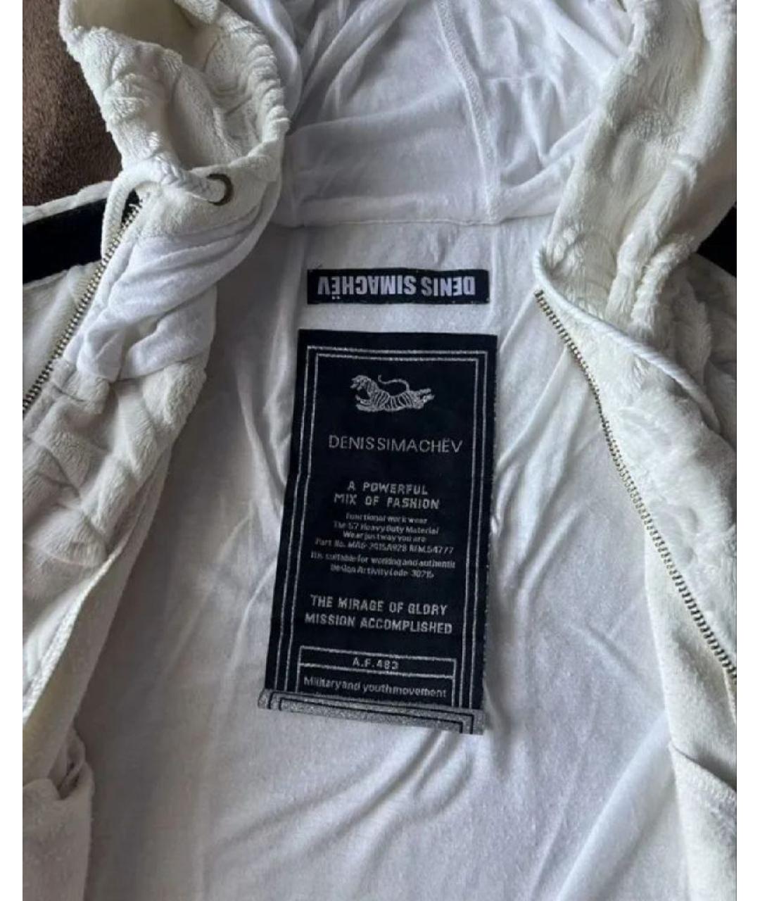 ALEXANDER MCQUEEN Белый хлопковый костюм с брюками, фото 3