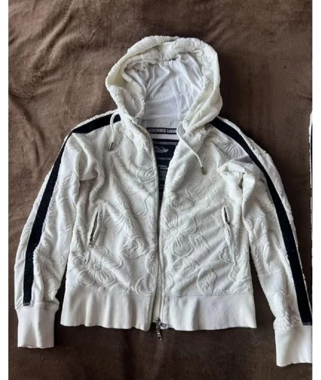 ALEXANDER MCQUEEN Белый хлопковый костюм с брюками, фото 2