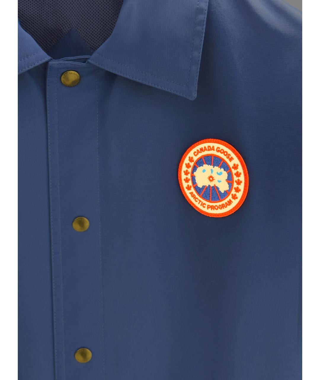 CANADA GOOSE Синяя хлопковая куртка, фото 3