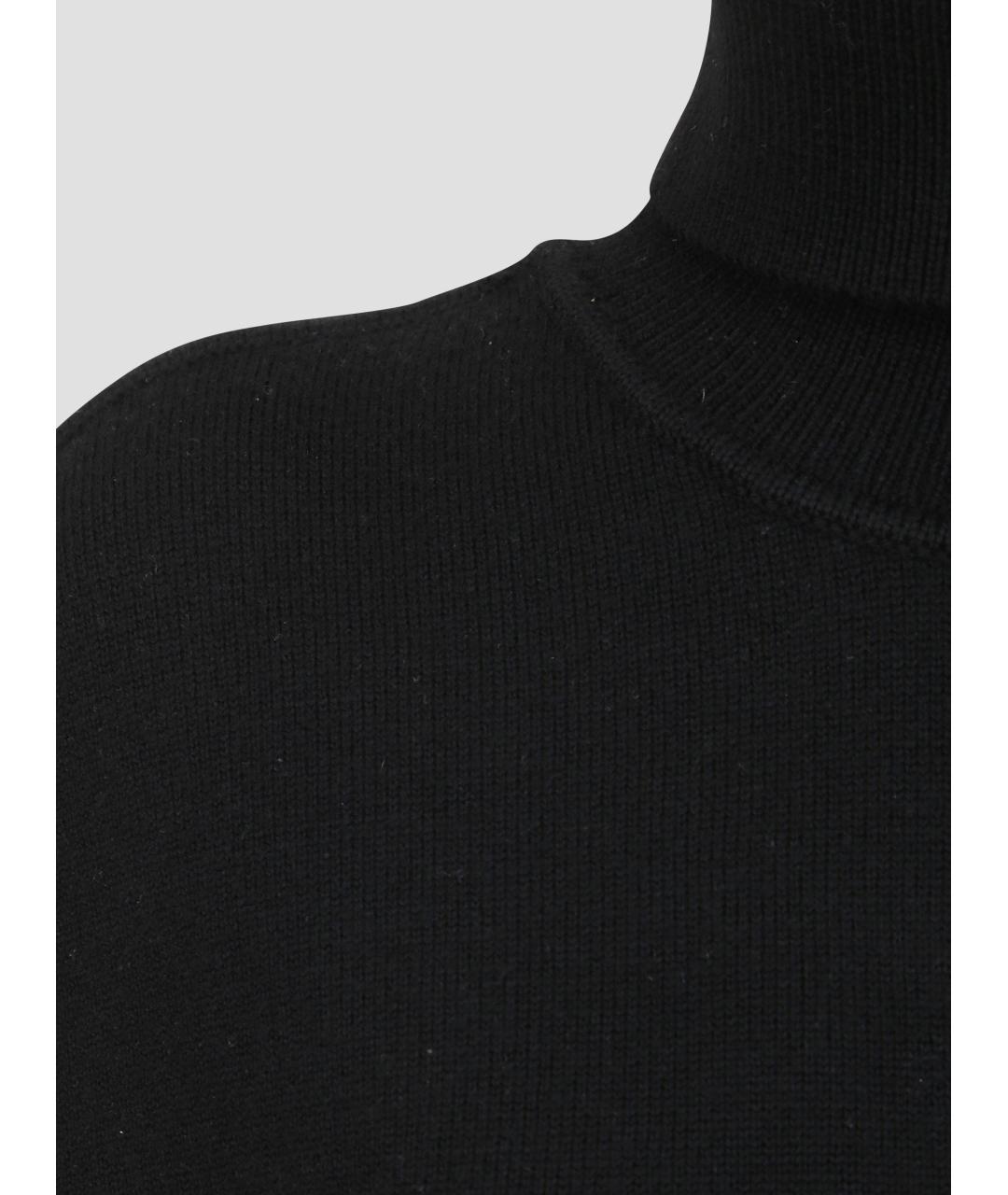 TOTEME Черный шерстяной джемпер / свитер, фото 3