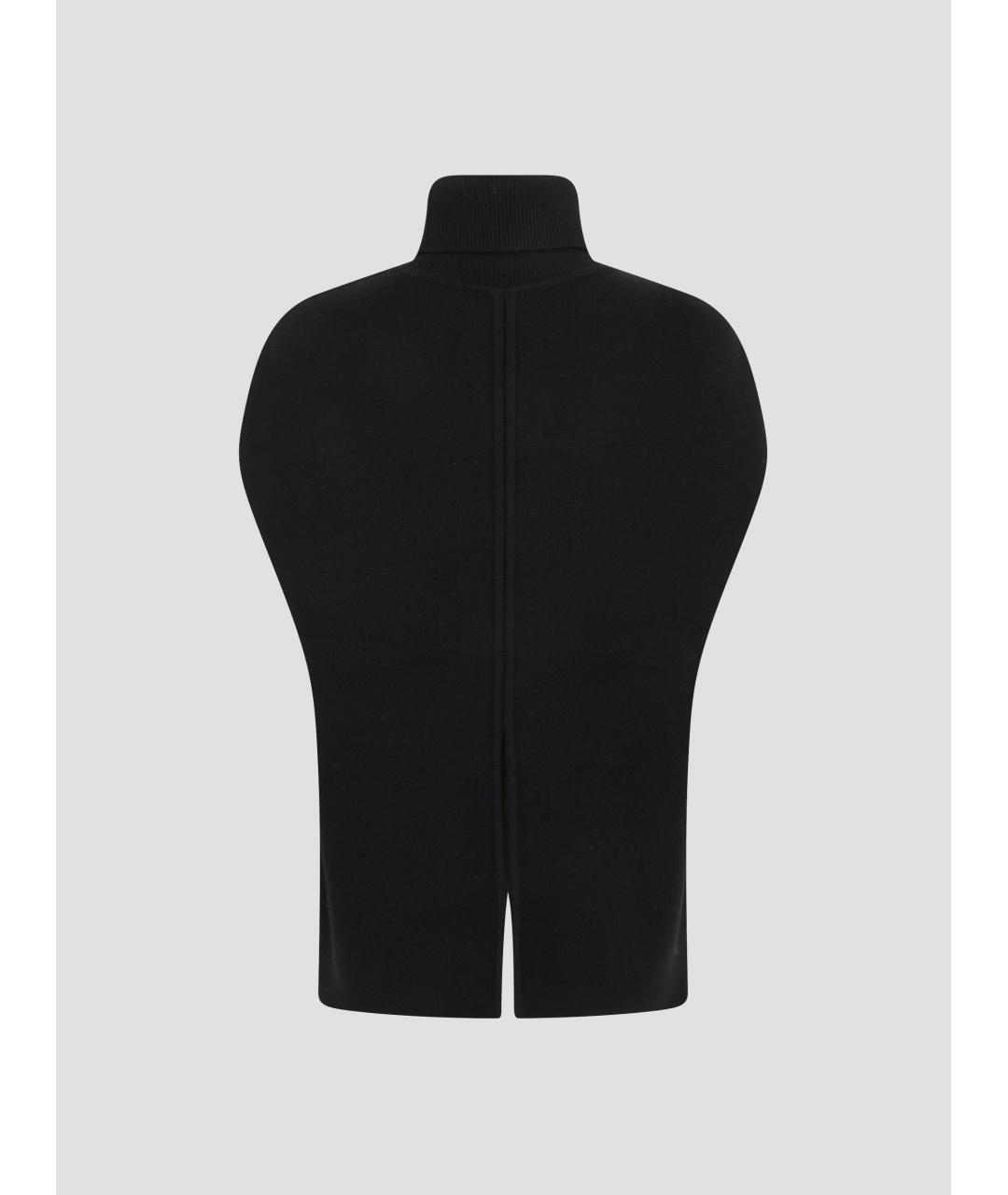 TOTEME Черный шерстяной джемпер / свитер, фото 2