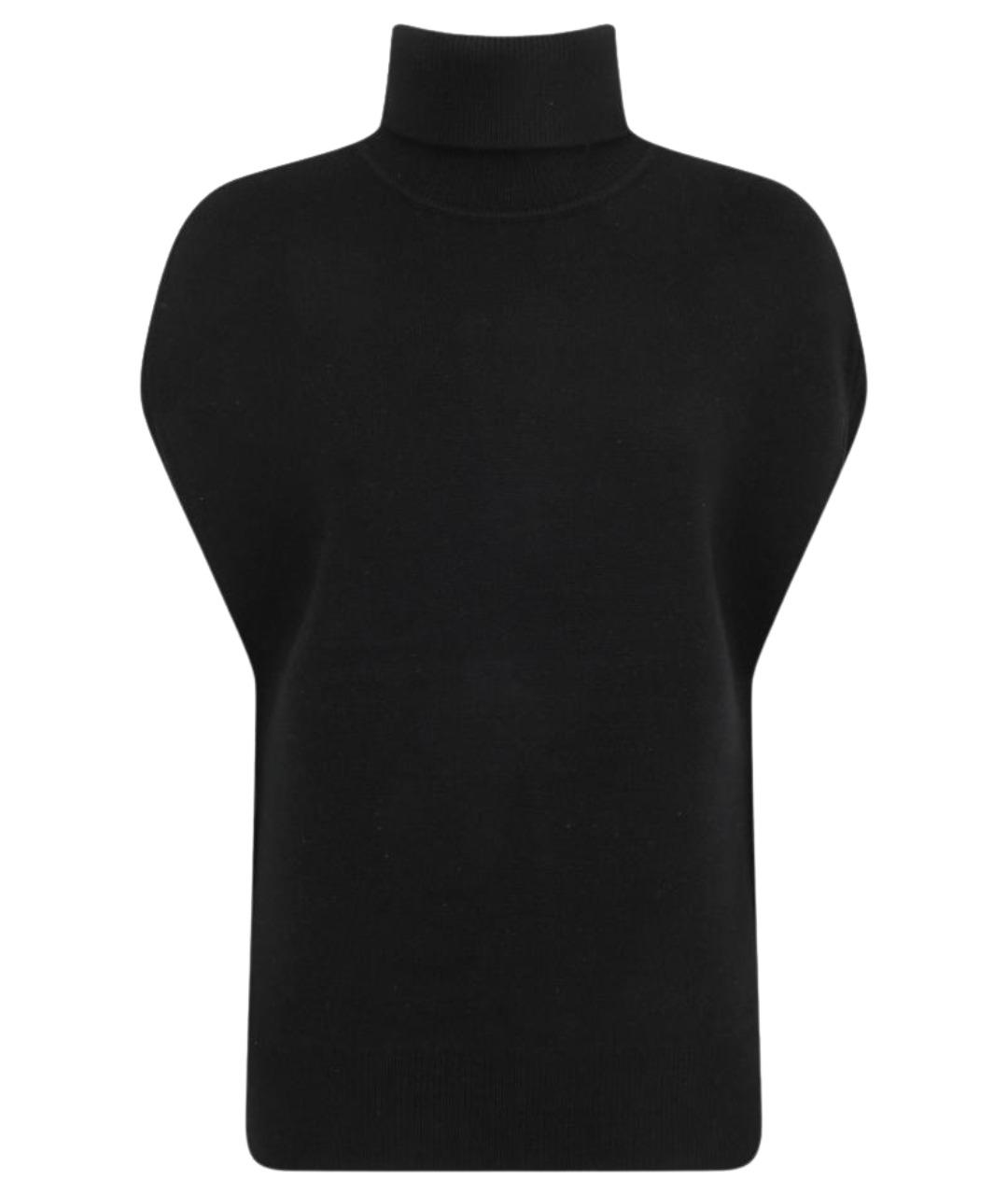 TOTEME Черный шерстяной джемпер / свитер, фото 1