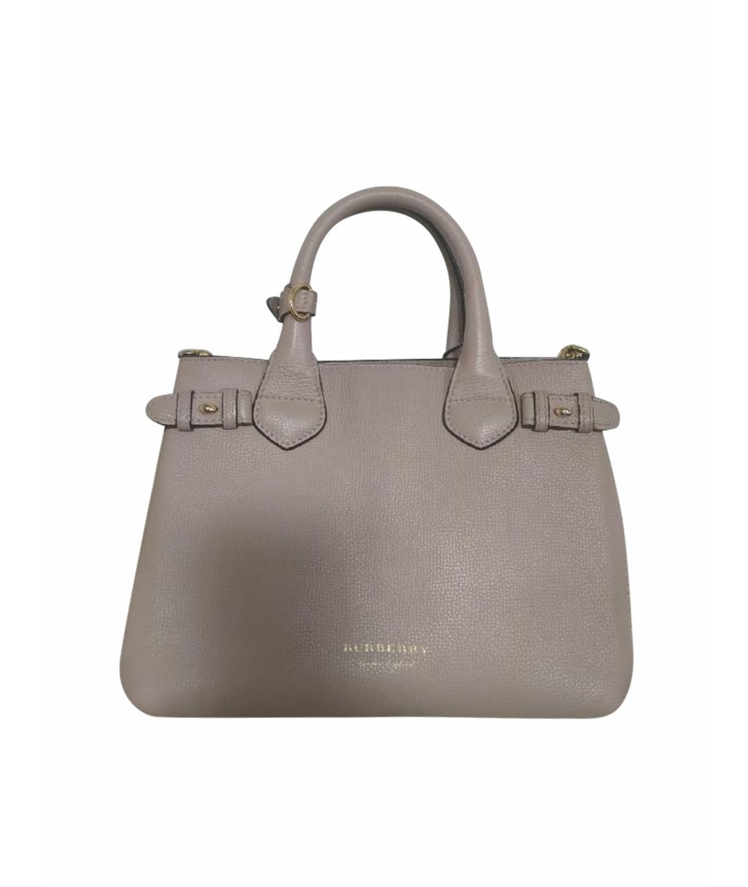 BURBERRY Кожаная сумка через плечо, фото 1