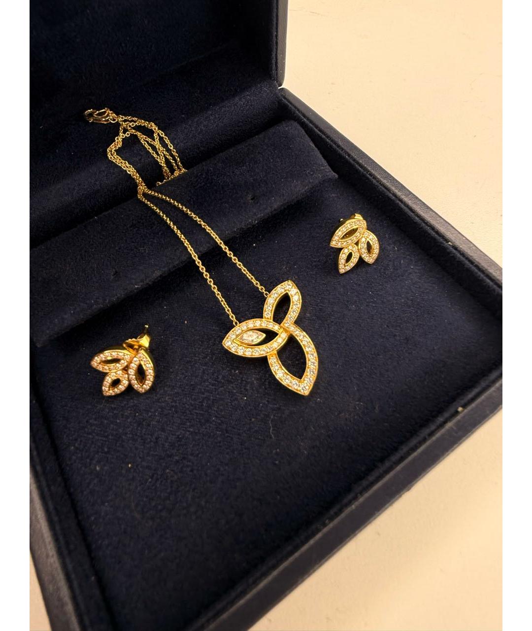 Harry Winston Желтые серьги из розового золота, фото 5