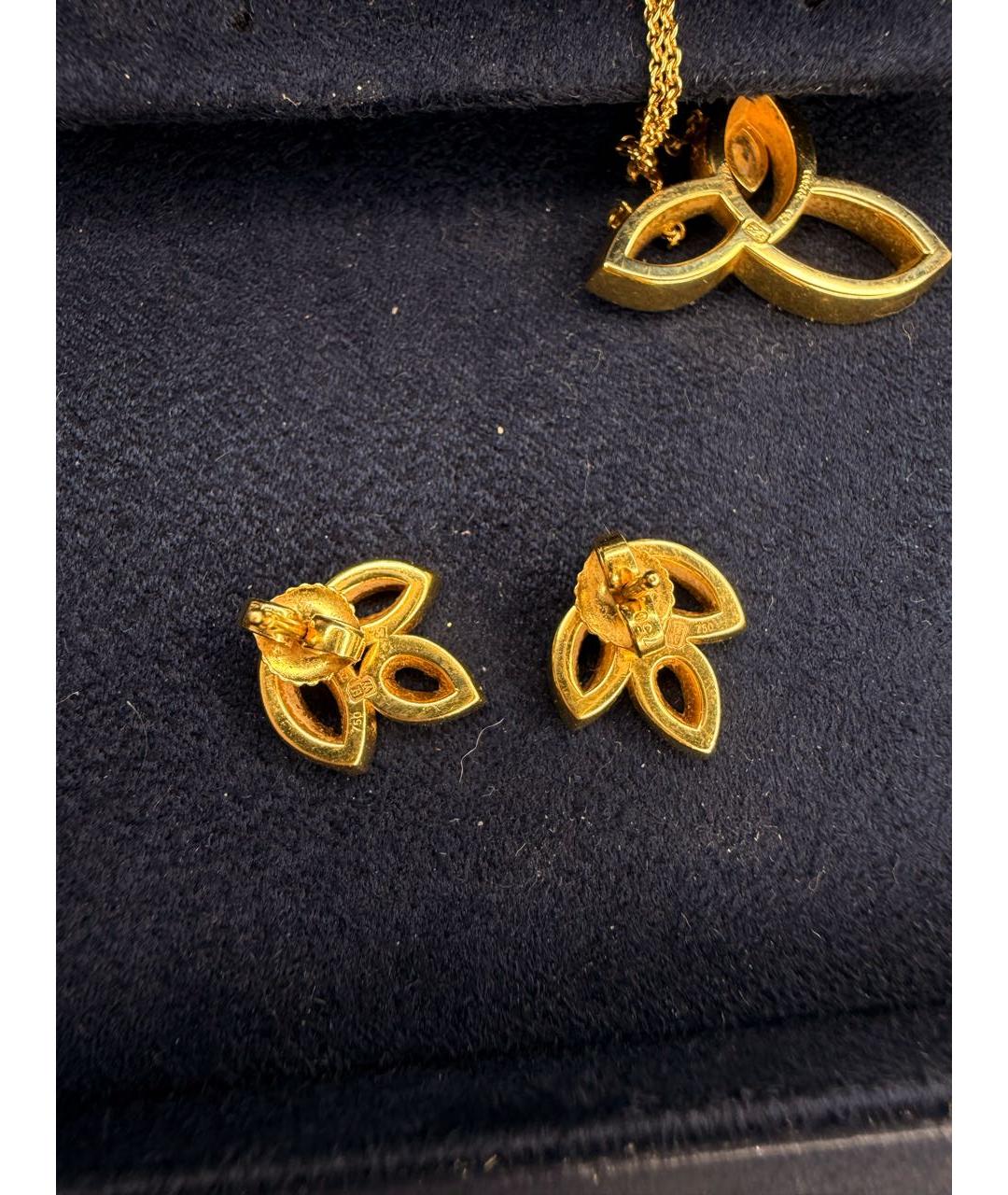 Harry Winston Желтые серьги из розового золота, фото 3