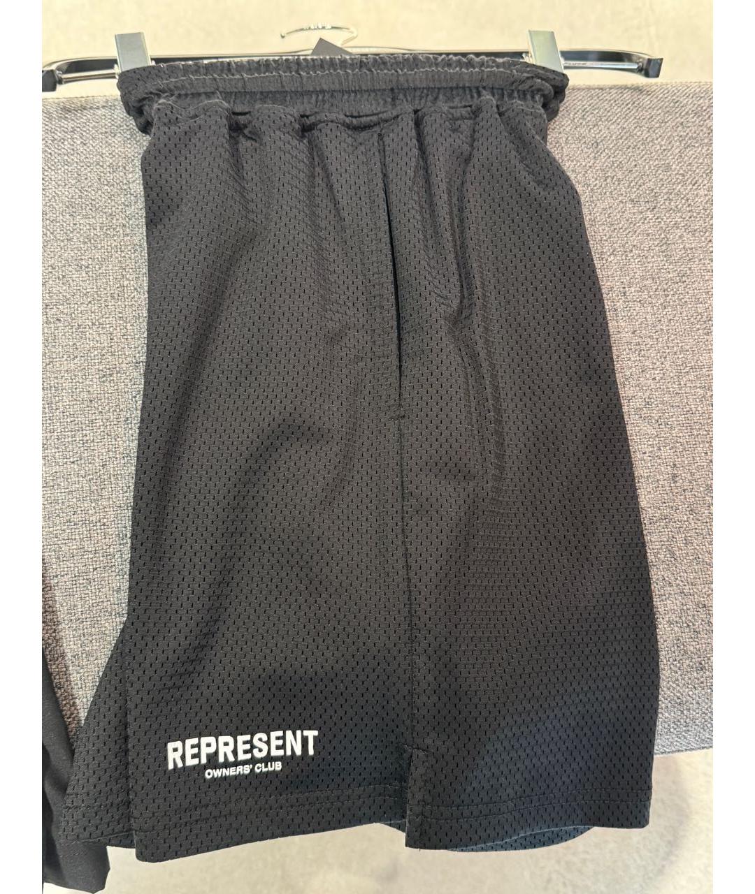 REPRESENT Черные шорты, фото 2