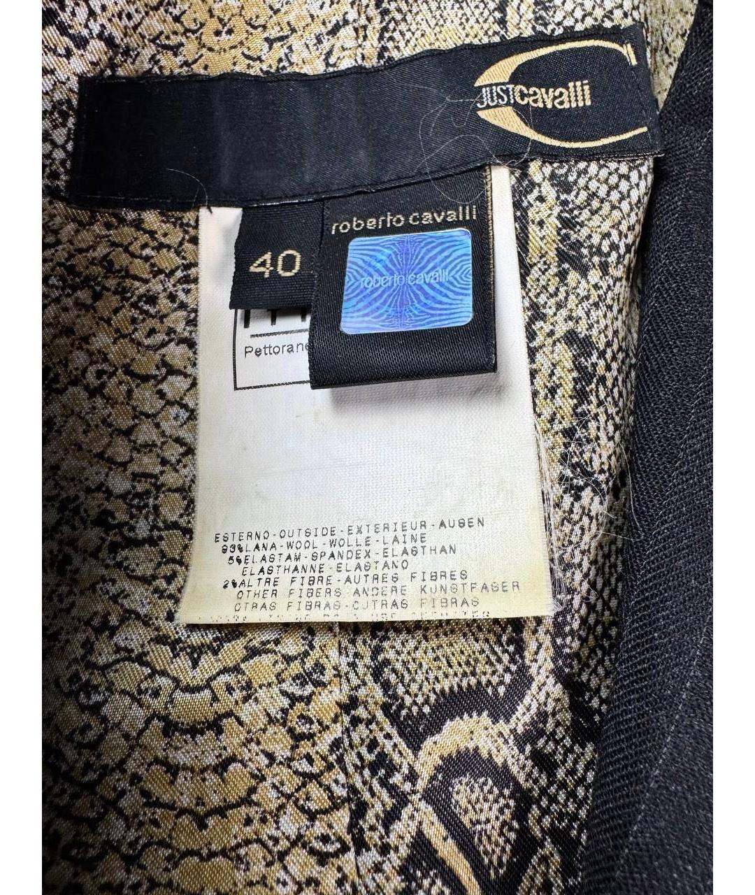 CAVALLI CLASS Черный вечерний костюм, фото 8