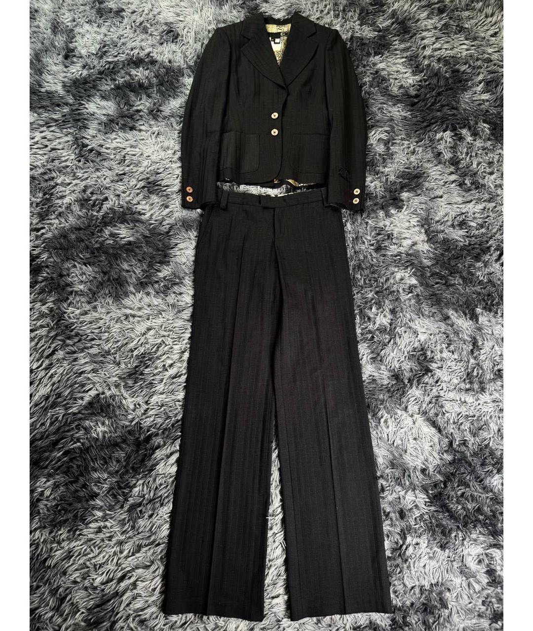 CAVALLI CLASS Черный вечерний костюм, фото 9