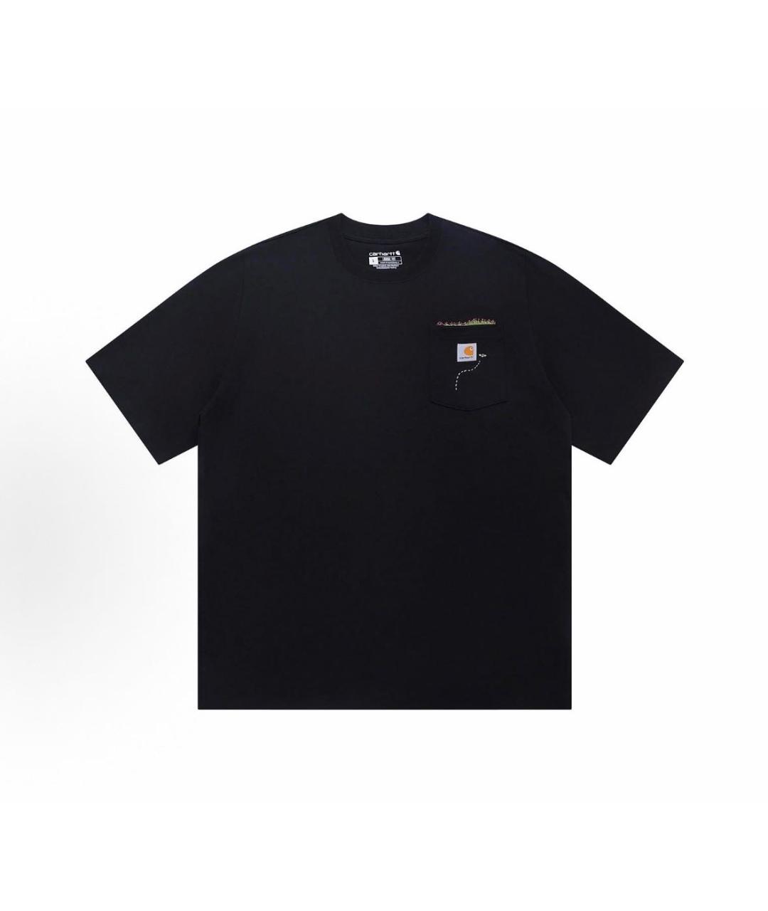 CARHARTT Черная футболка, фото 3