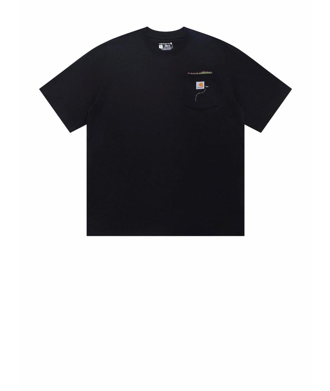 CARHARTT Черная футболка, фото 1