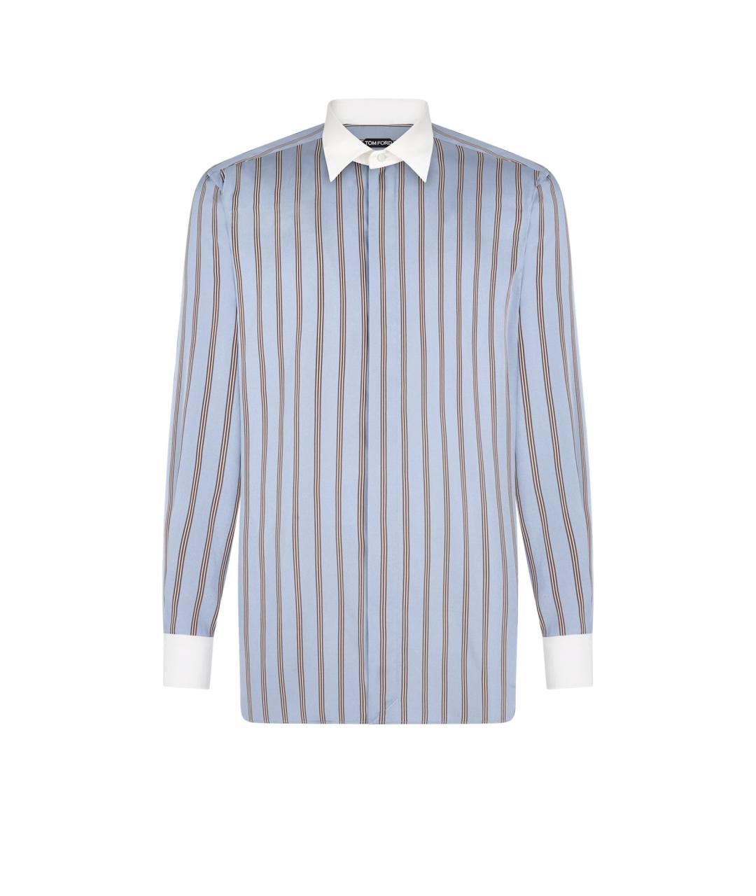 TOM FORD Мульти шелковая классическая рубашка, фото 4