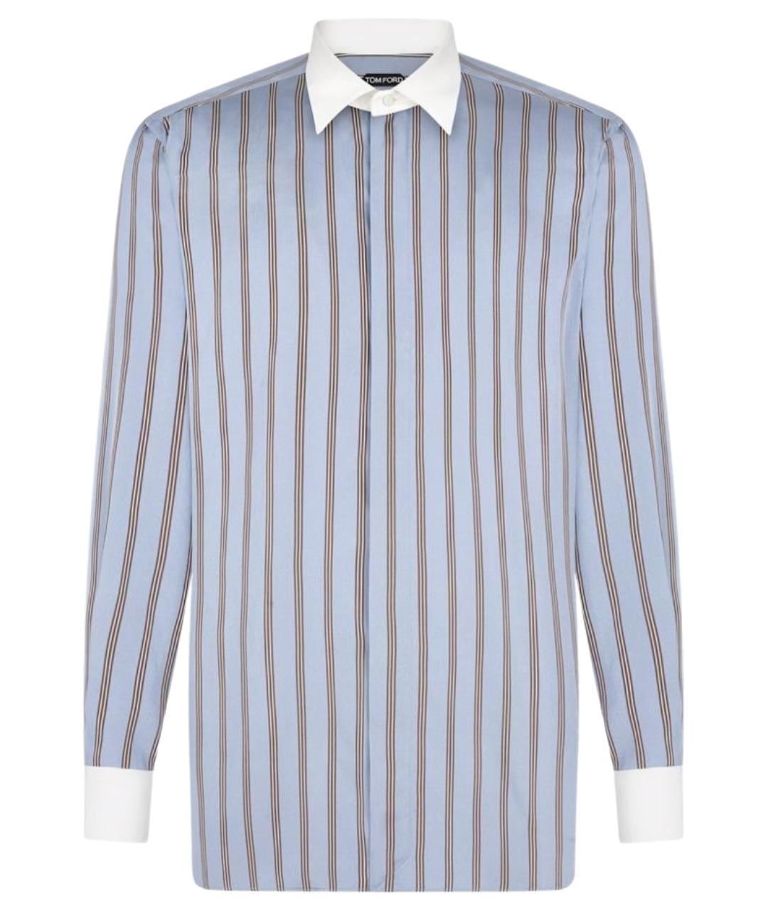 TOM FORD Мульти шелковая классическая рубашка, фото 1