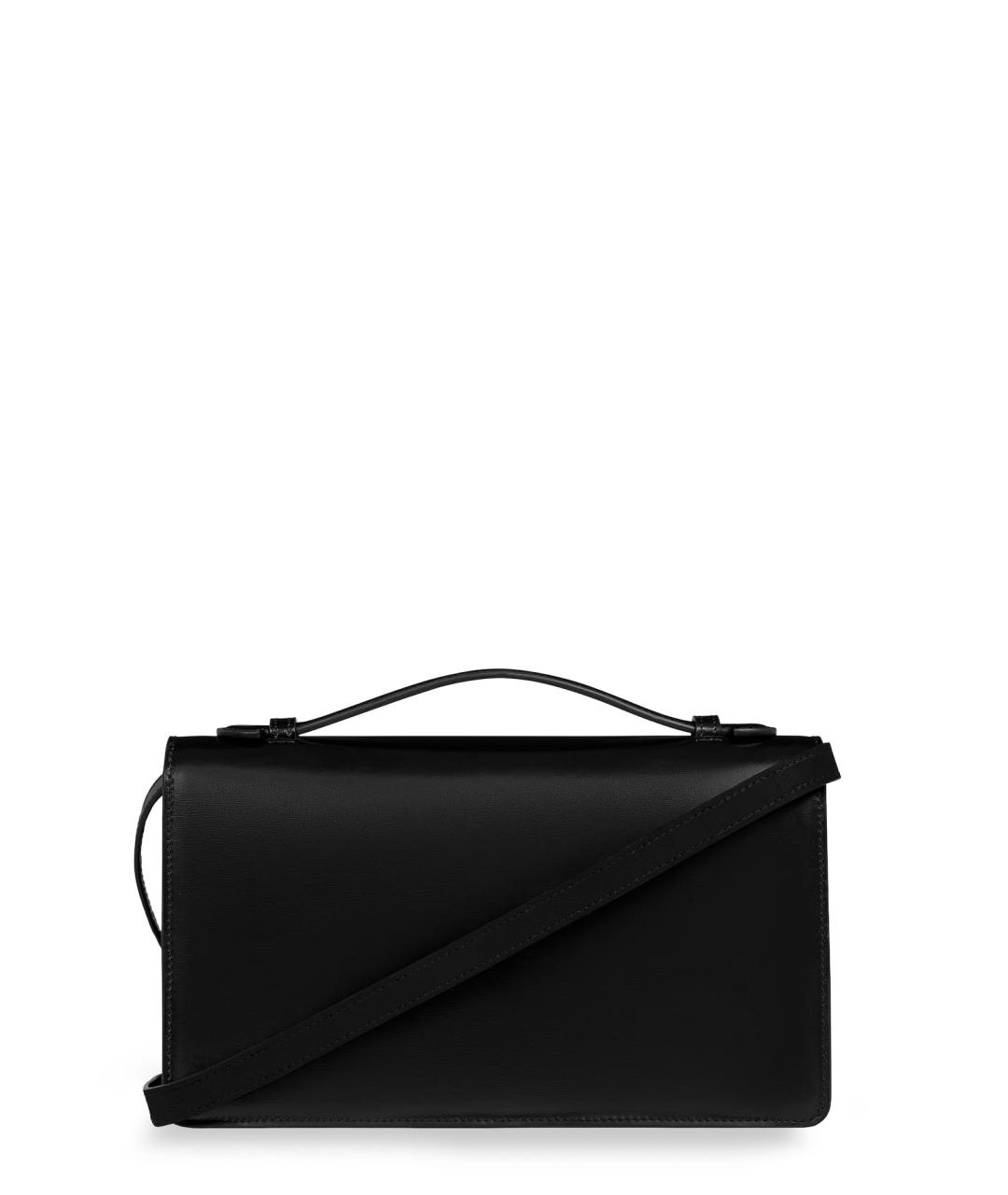 CELINE Черная кожаная сумка через плечо, фото 2