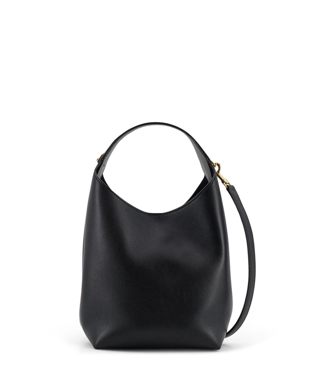 CELINE Черная кожаная сумка через плечо, фото 2