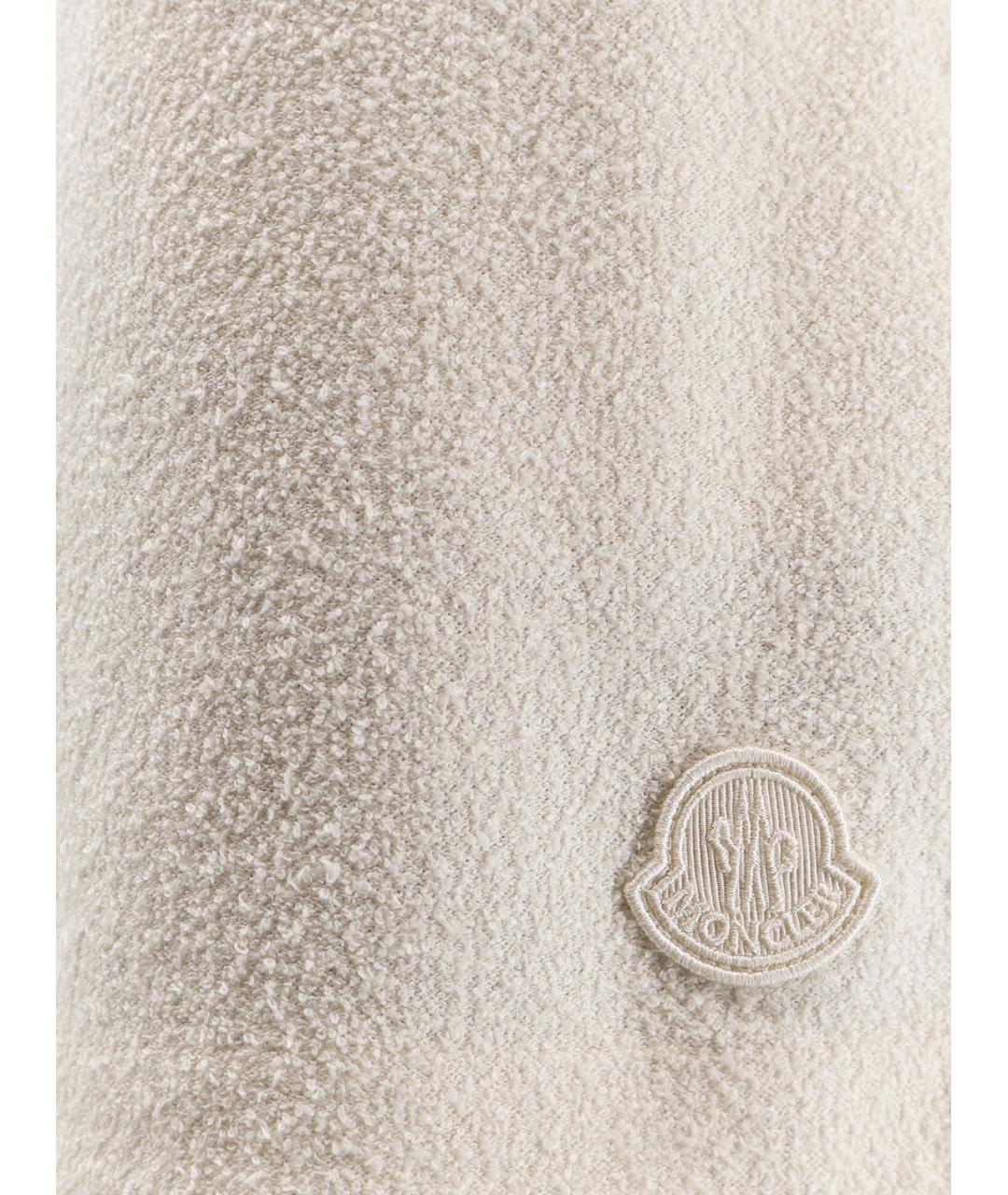 MONCLER Белые полиамидовые шорты, фото 3