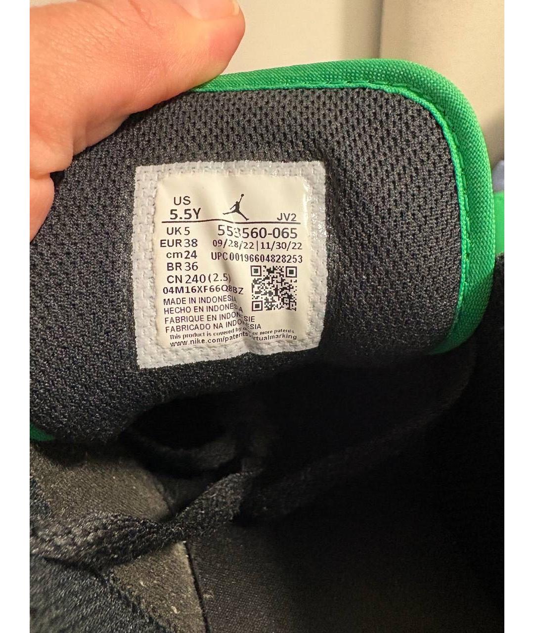 JORDAN Мульти кожаные кроссовки, фото 7