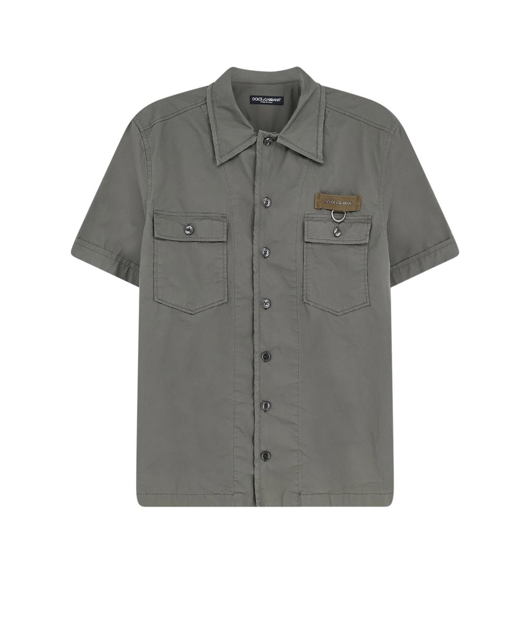 DOLCE&GABBANA Хлопковая кэжуал рубашка, фото 1