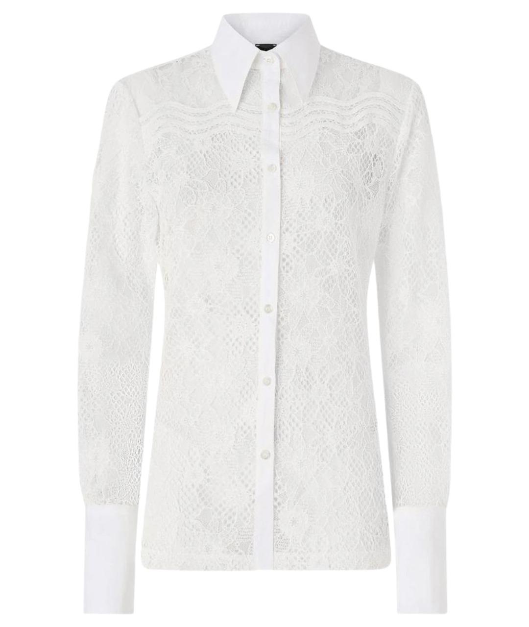PINKO Белая полиэстеровая рубашка, фото 1