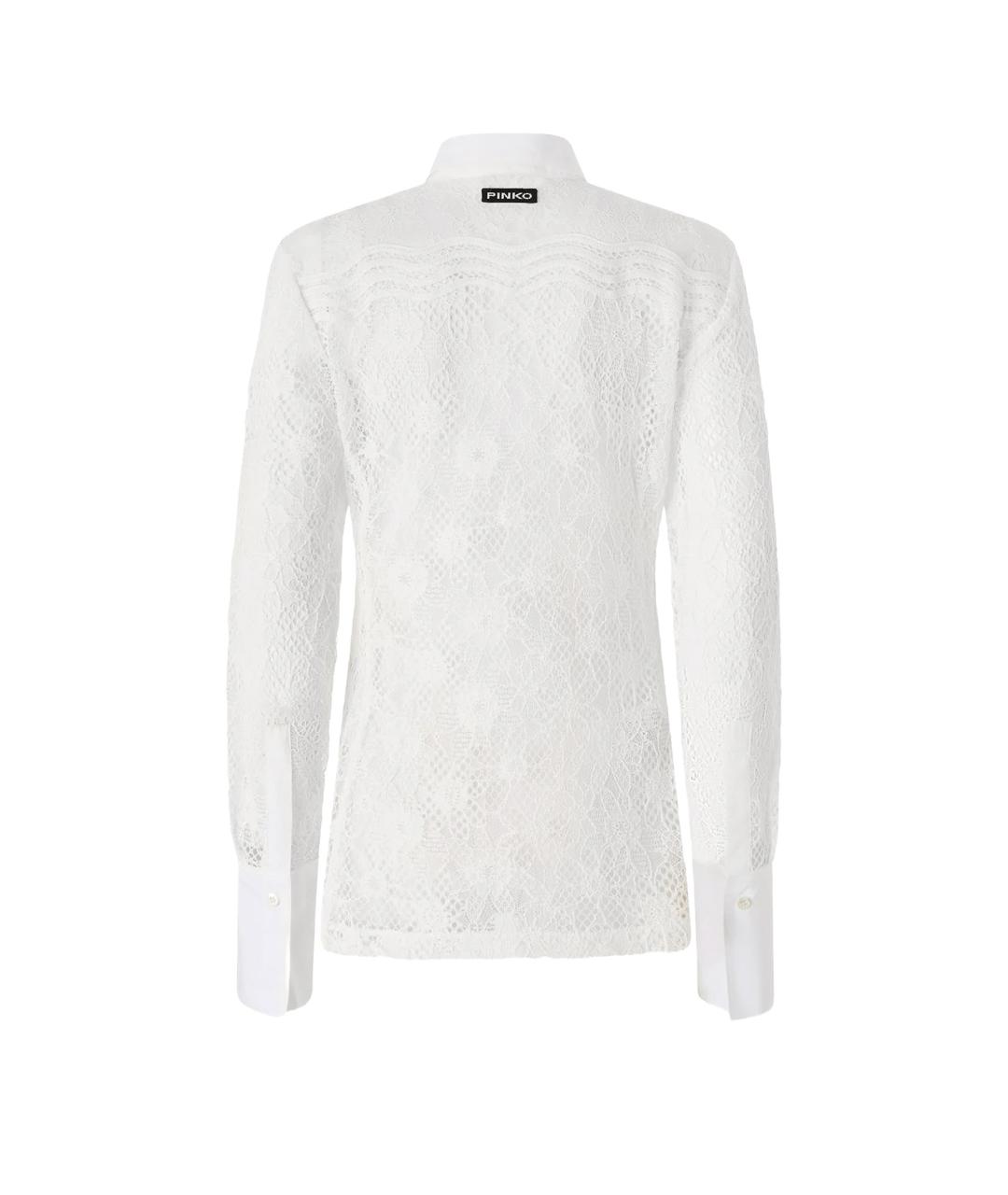 PINKO Белая полиэстеровая рубашка, фото 2