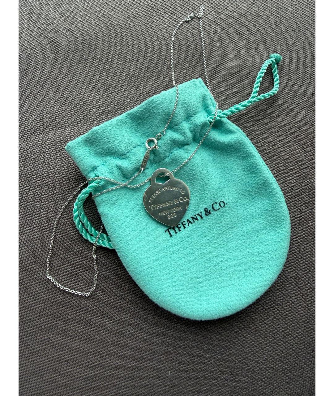 TIFFANY&CO Серебряное серебряное колье, фото 2