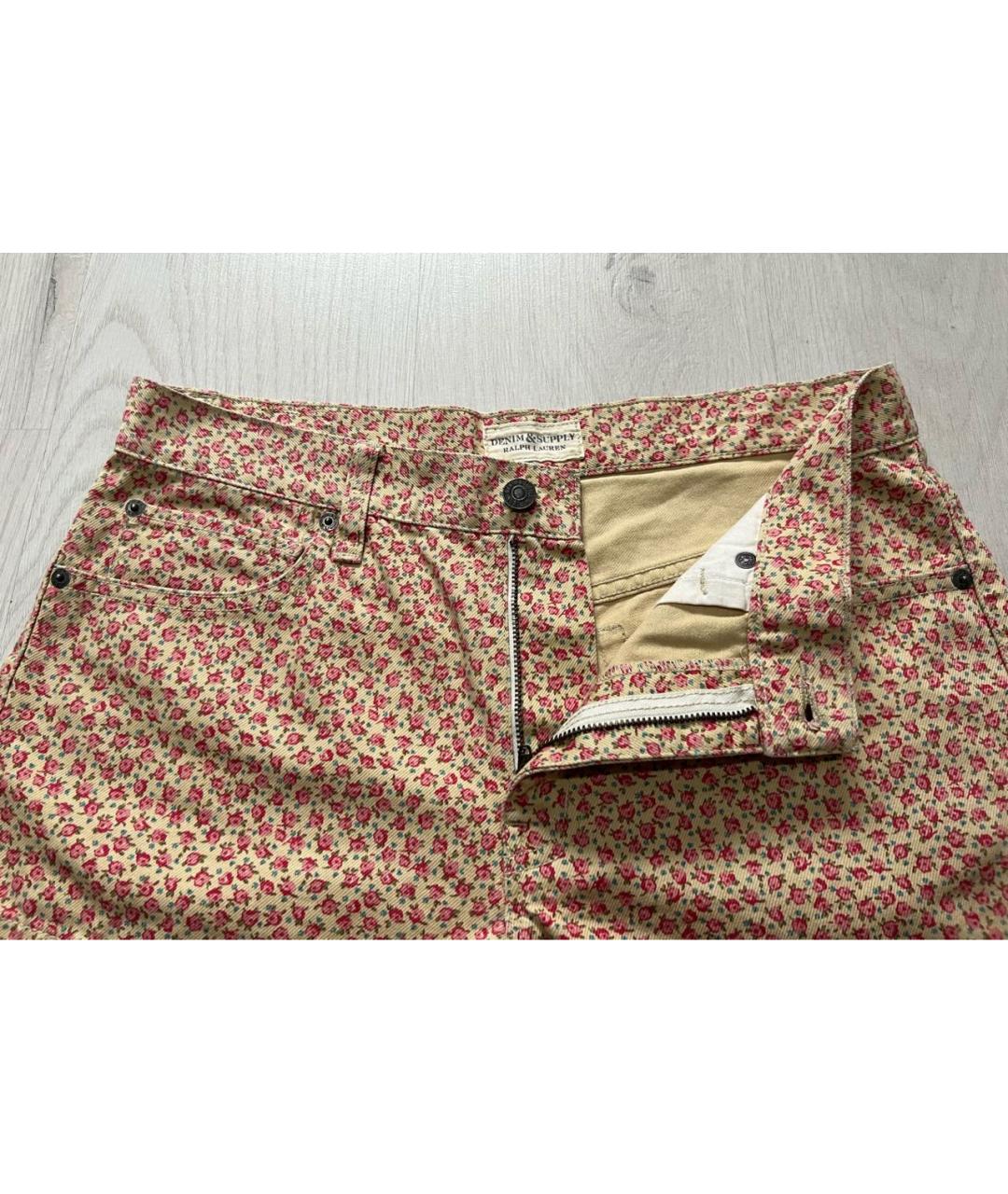 RALPH LAUREN Мульти хлопковые шорты, фото 3