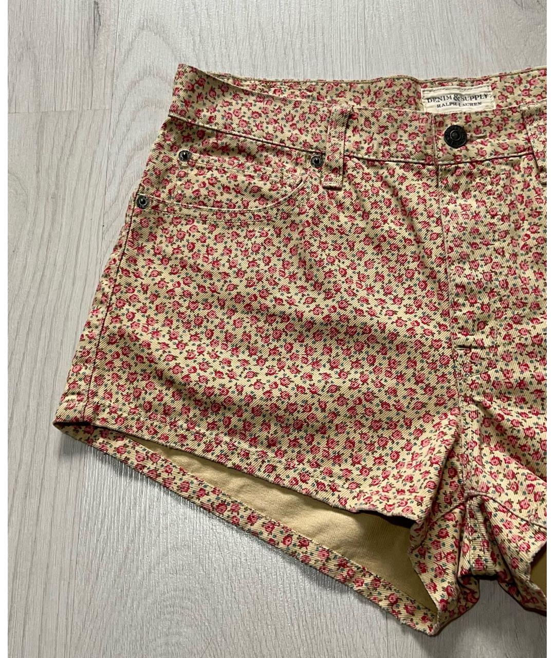 RALPH LAUREN Мульти хлопковые шорты, фото 5
