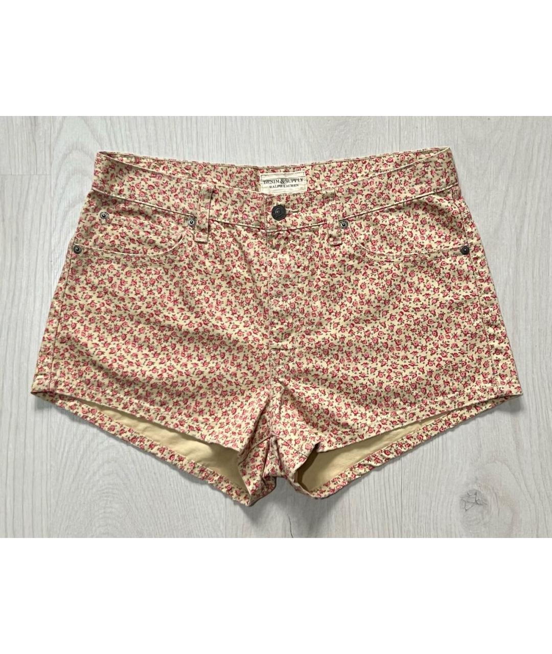 RALPH LAUREN Мульти хлопковые шорты, фото 8