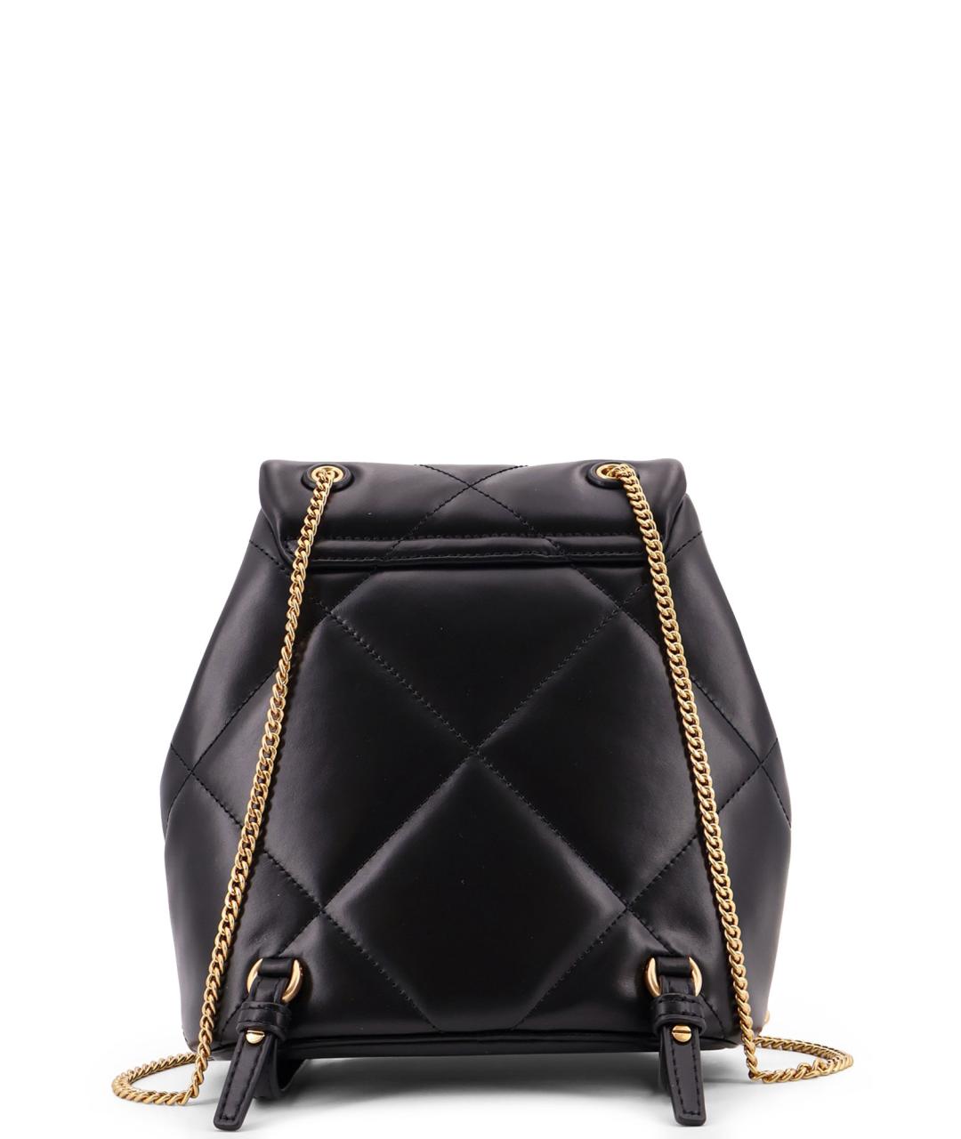 TORY BURCH Черный кожаный рюкзак, фото 2