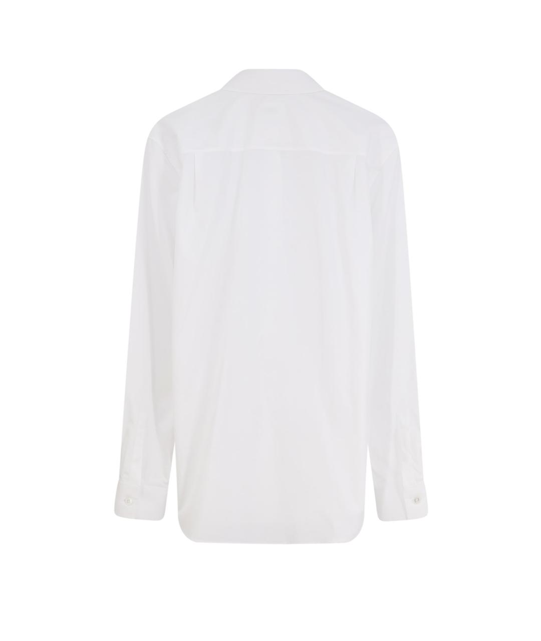 CHRISTIAN DIOR Белая хлопковая рубашка, фото 2