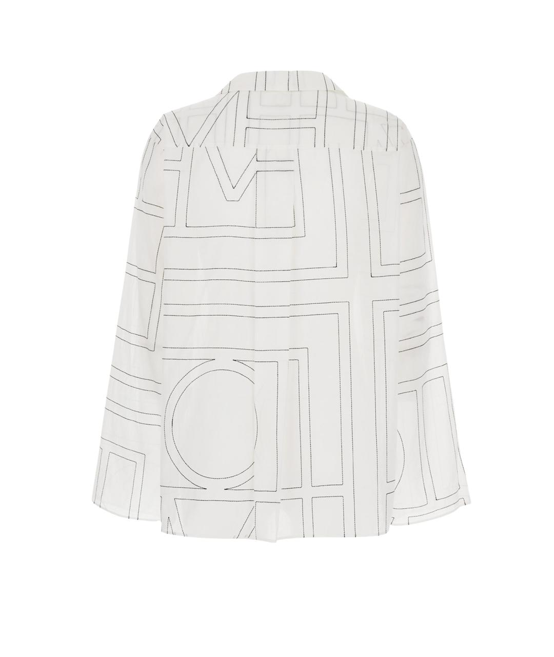 TOTEME Белая хлопковая рубашка, фото 2