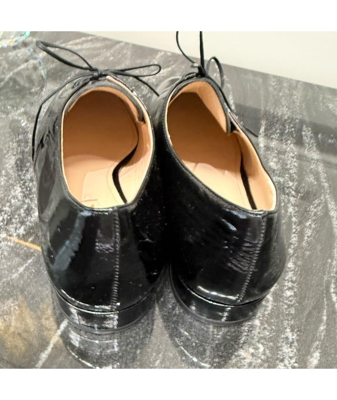 PRADA Черные лоферы из лакированной кожи, фото 4