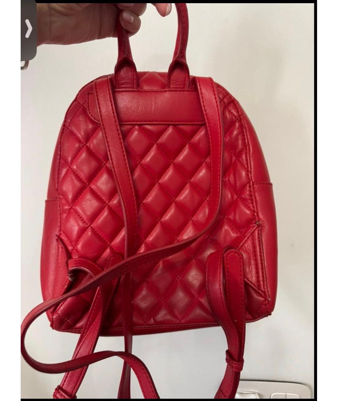LOVE MOSCHINO Красный рюкзак, фото 2
