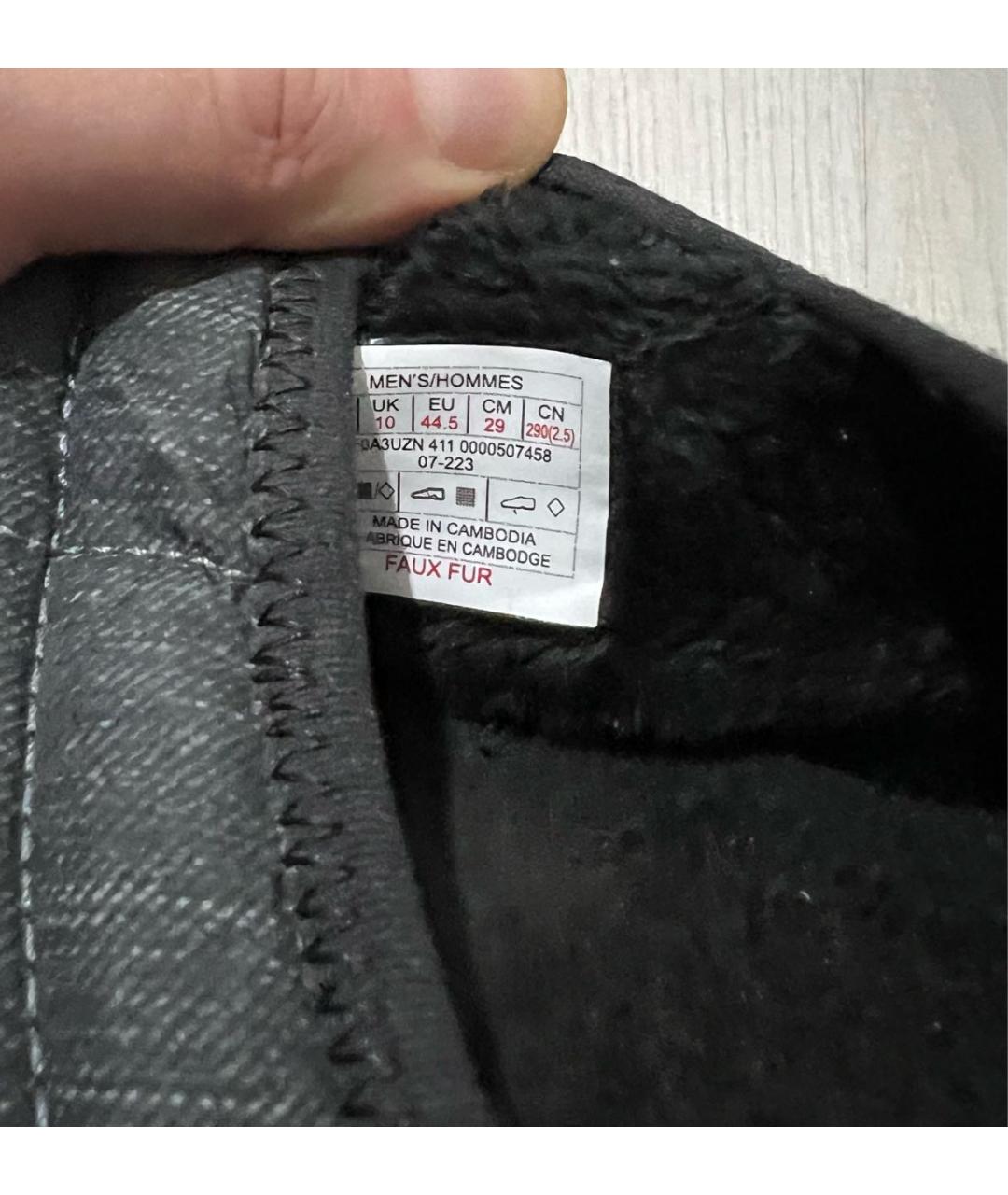 THE NORTH FACE Антрацитовые низкие ботинки, фото 6