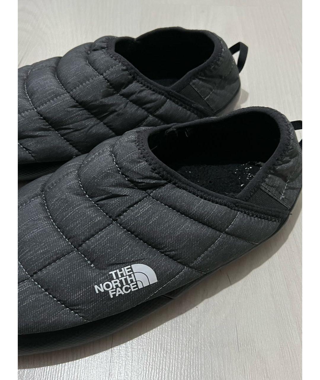 THE NORTH FACE Антрацитовые низкие ботинки, фото 3