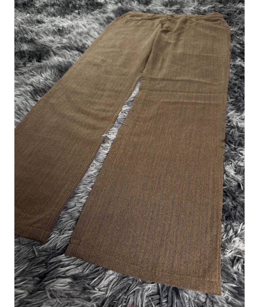 JUST CAVALLI Коричневые хлопковые джинсы, фото 7