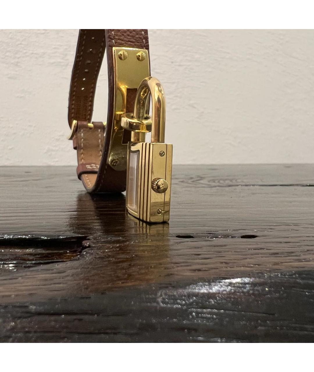 HERMES Коричневые часы, фото 4