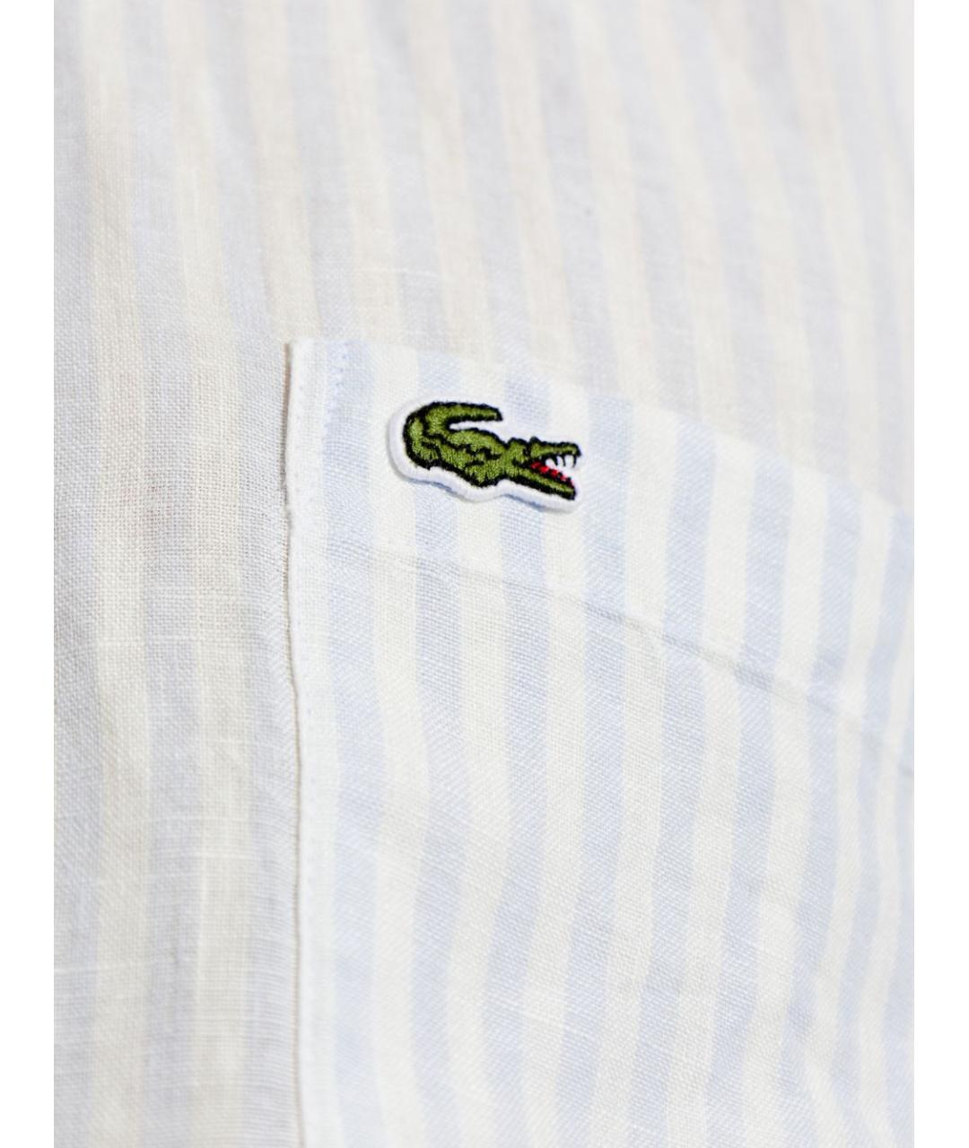 LACOSTE Льняная кэжуал рубашка, фото 2
