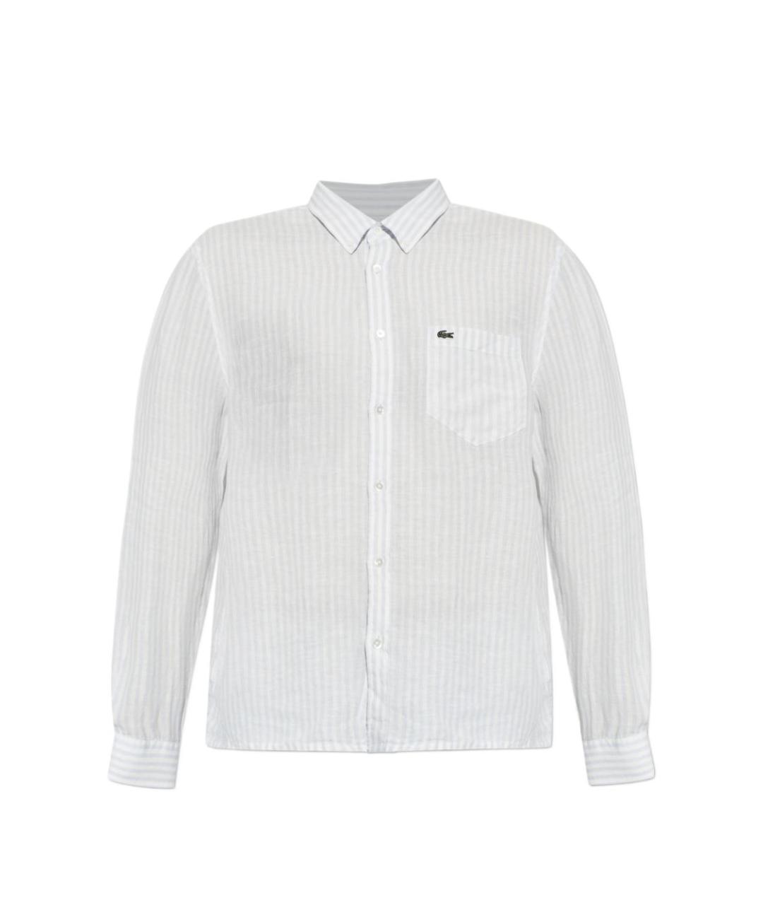 LACOSTE Льняная кэжуал рубашка, фото 1