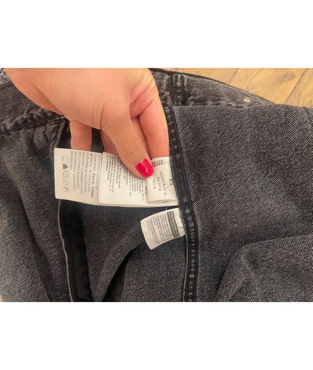 VETEMENTS Серая деним куртка, фото 6