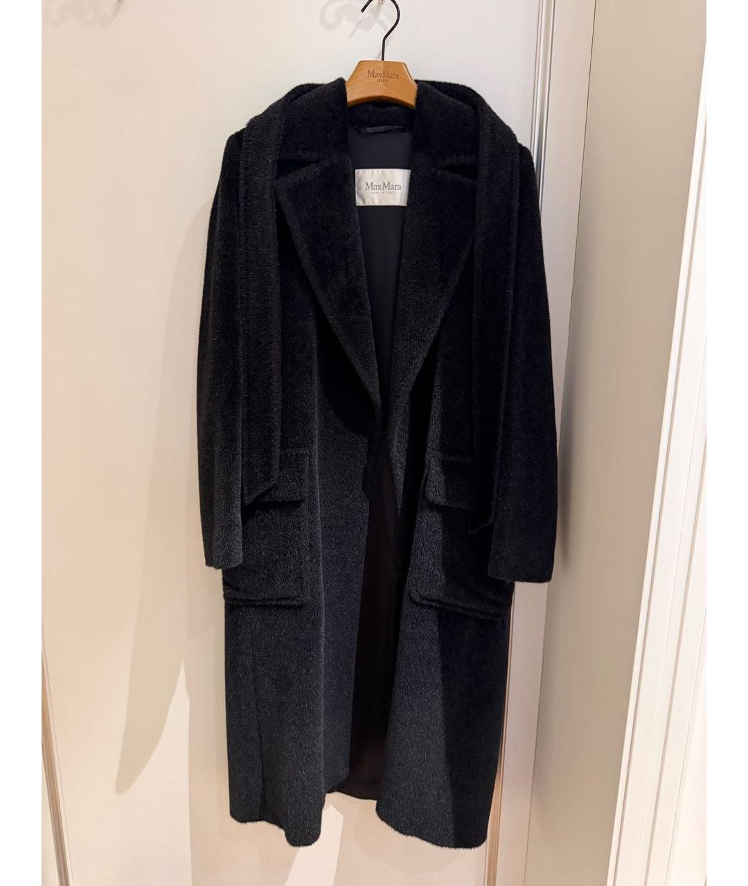 MAX MARA Серое шерстяное пальто, фото 7