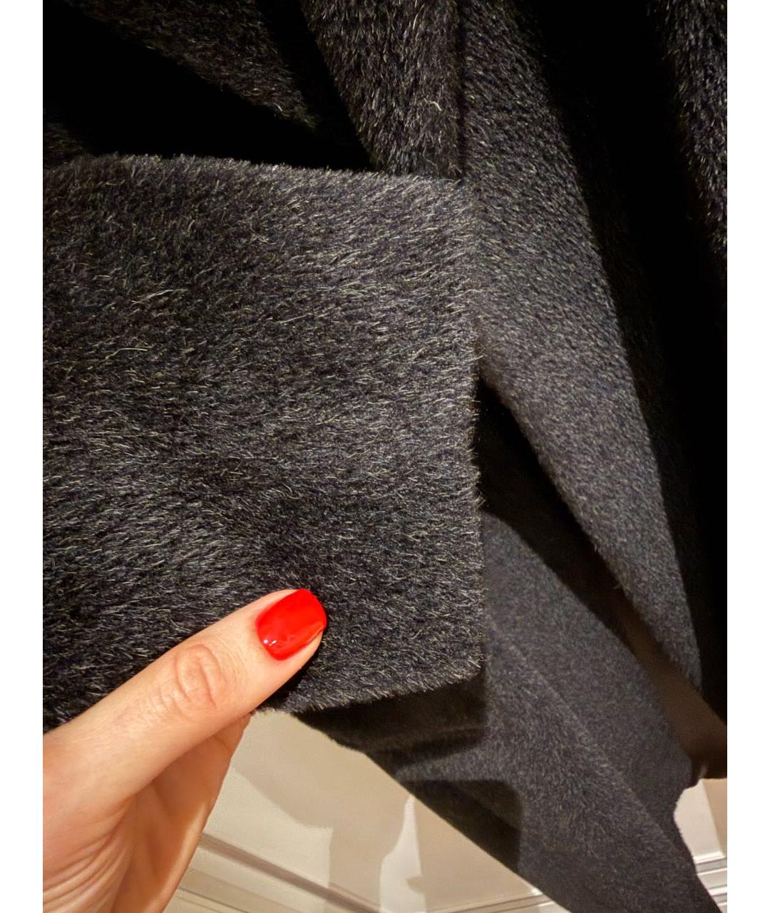 MAX MARA Серое шерстяное пальто, фото 6