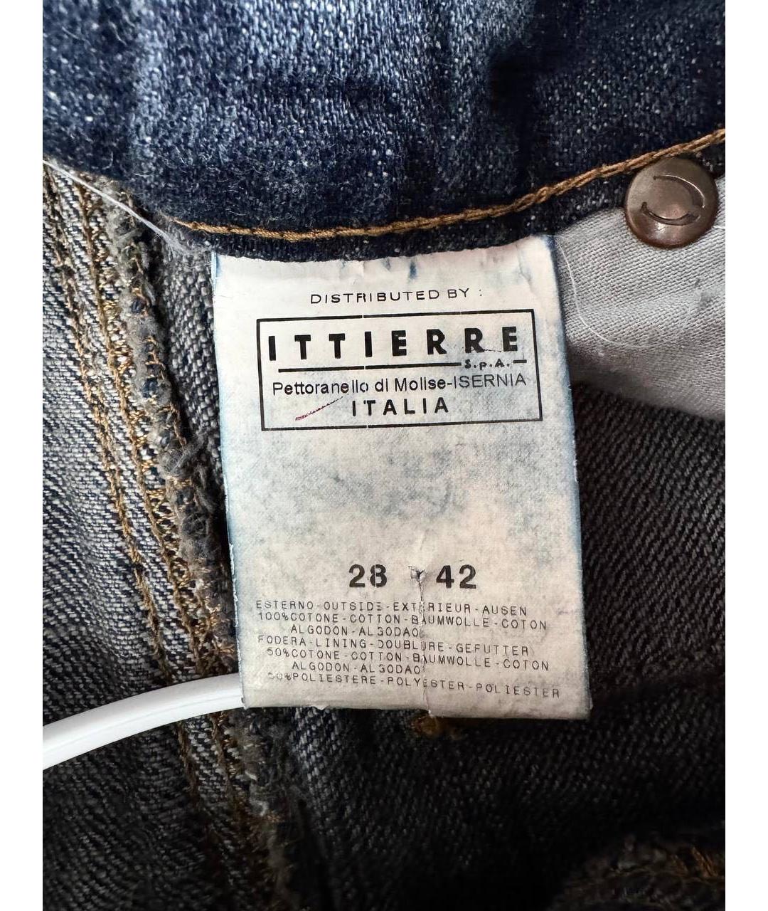 JUST CAVALLI Серые хлопковые джинсы, фото 5